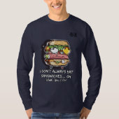 Sandwich sensaties t-shirt (Voorkant)