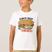 Sandwich-shirten en -jassen t-shirt (Voorkant)