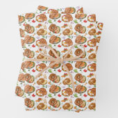 sandwich-shop met koele partij inpakpapier vel (In situ)