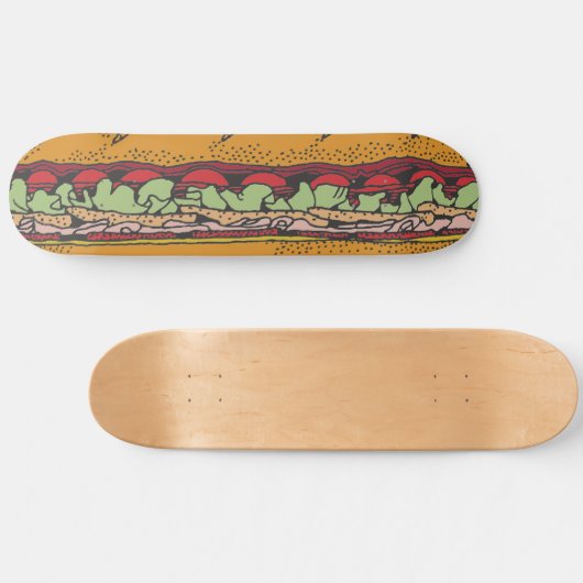 Sandwich Skateboard Deck (Horizontaal)