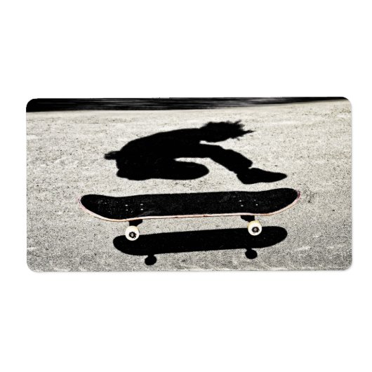sandwich skateboard etiket (Voorkant)