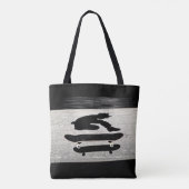 sandwich skateboard tote bag (Achterkant)