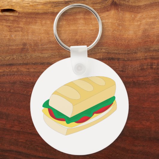 Sandwich Sleutelhanger (Achterkant)