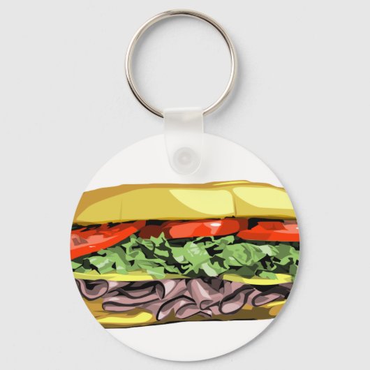 Sandwich Sleutelhanger (Voorkant)
