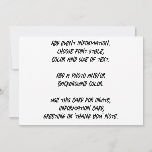 Sandwich Smile Kaart (Achterkant)