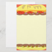 Sandwich Stationery Briefpapier (Voorkant / Achterkant)