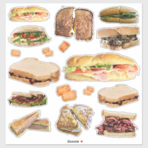 Sandwich-Stickers Sticker