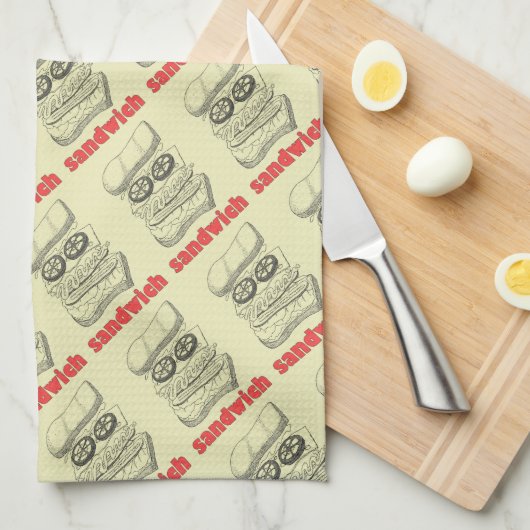 Sandwich Theedoek (Quarter Fold)