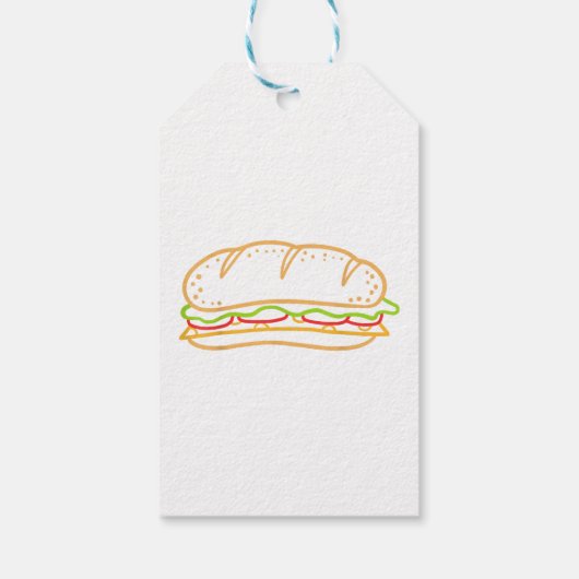 Sandwich Voering Cadeaulabel (Achterkant)