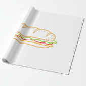 Sandwich Voering Cadeaupapier (Uitgerold)