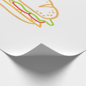 Sandwich Voering Cadeaupapier (Hoek)