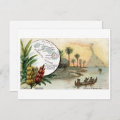 Sandwicheilanden, 1889 kaart (Voorkant / Achterkant)