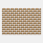 Sandwiches Ham en Cheese Philly Steak Sub Hoagie Inpakpapier Vel (Voorkant 3)