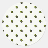 Sandwiches Ronde Sticker (Voorkant)