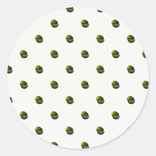 Sandwiches Ronde Sticker (Voorkant)