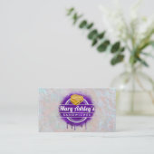 Sandwiches-visitekaartjes Visitekaartje (Staand voorkant)