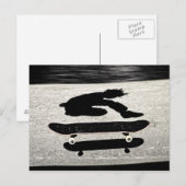 sandwichtig skateboard briefkaart (Voorkant / Achterkant)
