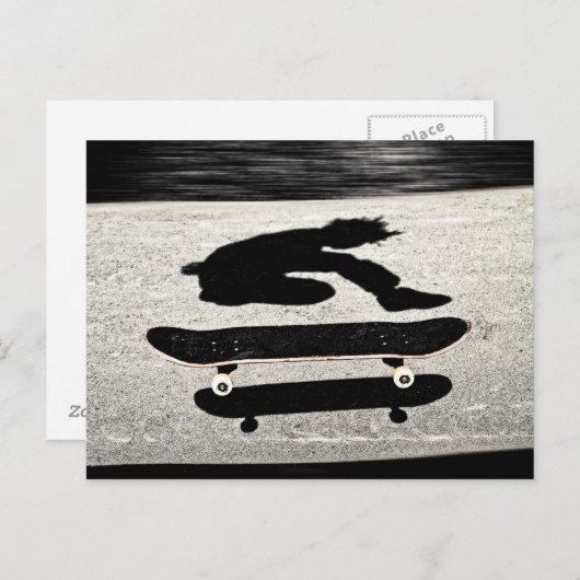 sandwichtig skateboard briefkaart (Voorkant / Achterkant)