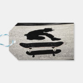 sandwichtig skateboard cadeaulabel (Achterkant Horizontaal)
