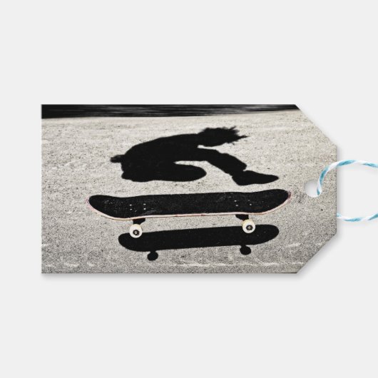 sandwichtig skateboard cadeaulabel (Voorkant (Horizontaal))