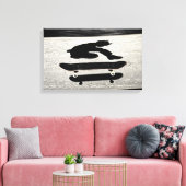 sandwichtig skateboard canvas afdruk (Insitu (Woonkamer))