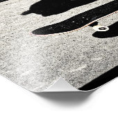 sandwichtig skateboard foto afdruk (Hoek)