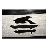 sandwichtig skateboard foto afdruk (Voorkant)