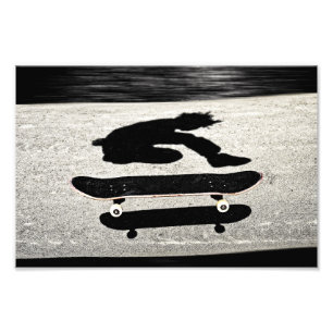 sandwichtig skateboard foto afdruk
