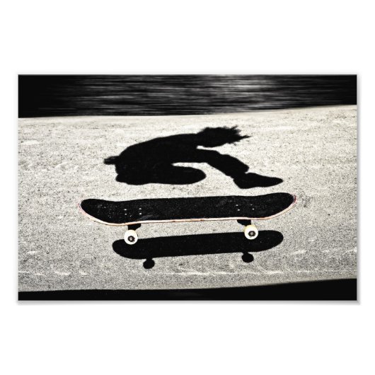 sandwichtig skateboard foto afdruk (Voorkant)