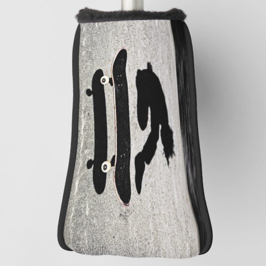 sandwichtig skateboard golfheadcover (Draai 90)