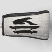 sandwichtig skateboard golfheadcover (Voorkant)