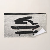 sandwichtig skateboard handdoek (Handdoek)