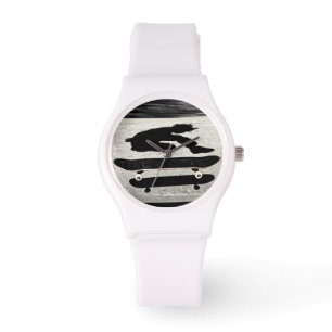 sandwichtig skateboard horloge