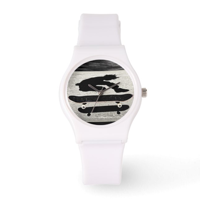 sandwichtig skateboard horloge (Voorkant)