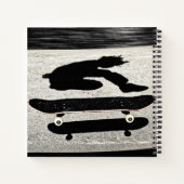 sandwichtig skateboard notitieboek (Achterkant)