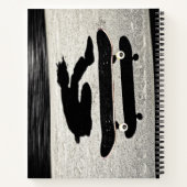 sandwichtig skateboard notitieboek (Achterkant)