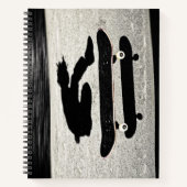sandwichtig skateboard notitieboek (Voorkant)