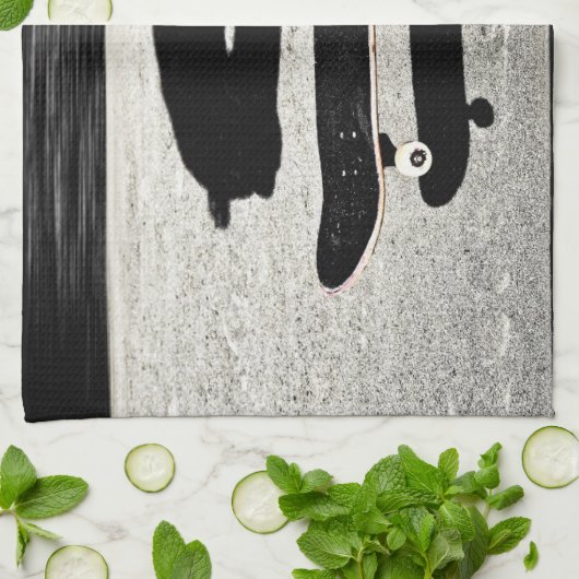 sandwichtig skateboard theedoek (Gevouwen)