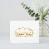 Sandwichvoering Briefkaart (Staand voorkant)