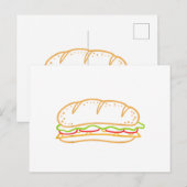 Sandwichvoering Briefkaart (Voorkant / Achterkant)