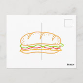 Sandwichvoering Briefkaart (Achterkant)