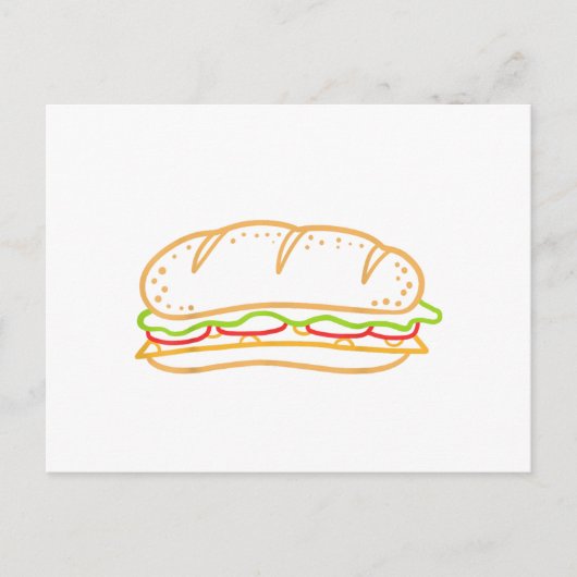 Sandwichvoering Briefkaart (Voorkant)