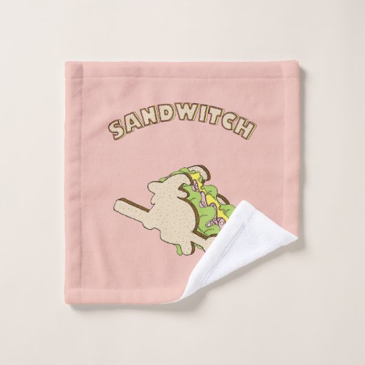 Sandwitch Bad Handdoek (Wasdoekje)