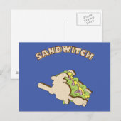 Sandwitch Briefkaart (Voorkant / Achterkant)