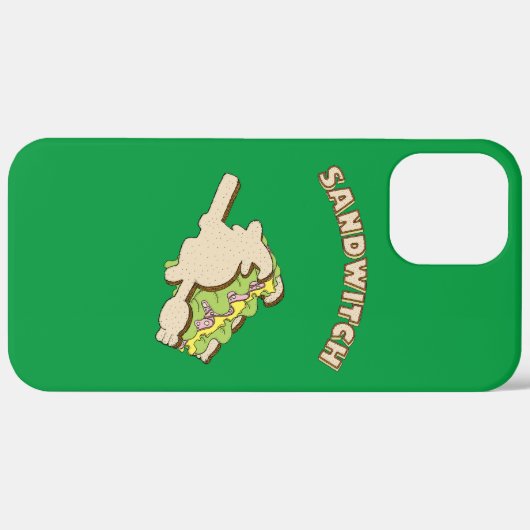 Sandwitch Case-Mate iPhone Case (Achterkant (horizontaal))