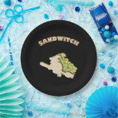 Sandwitch Papieren Bordje (Feest)