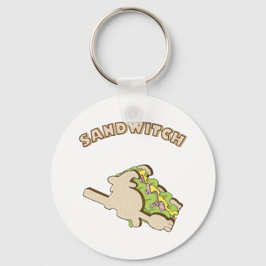 Sandwitch Sleutelhanger (Voorkant)