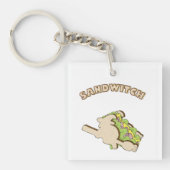 Sandwitch Sleutelhanger (voorkant)