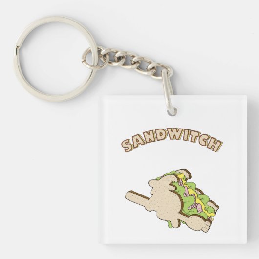 Sandwitch Sleutelhanger (voorkant)