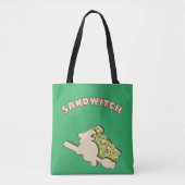 Sandwitch Tote Bag (Voorkant)